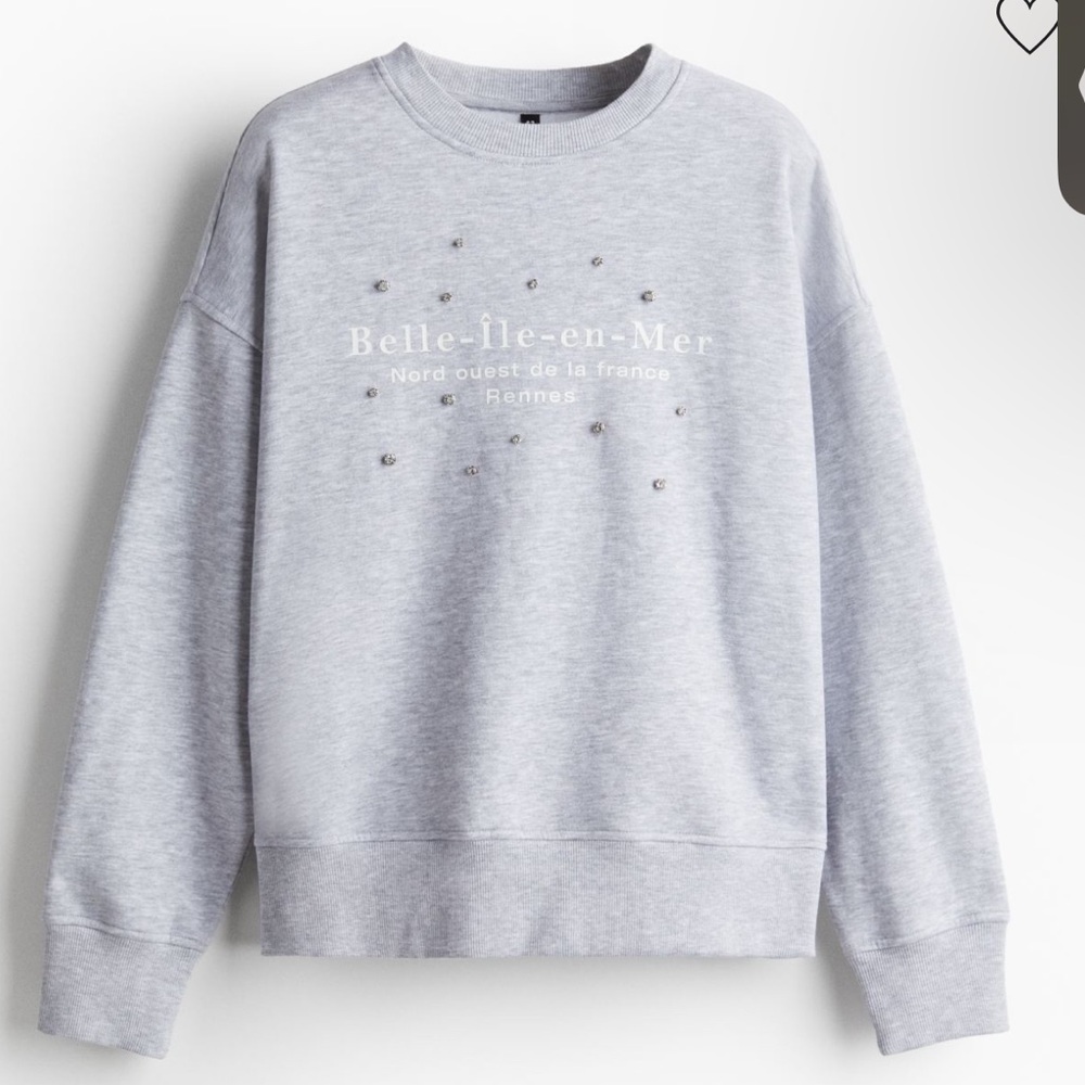 Embellished Graphic Sweatshirt